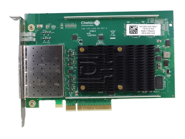 Generic T540-CR P61WM 0P61WM 100-1200-00 PCIe Express 10GbE Intel Server Adapter Image 2 image