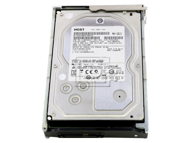 EMC 005049828 5049828 118032817 HUA723030ALA640 0F14991 Enterprise SAS Hard Drive 3TB Image 1 image