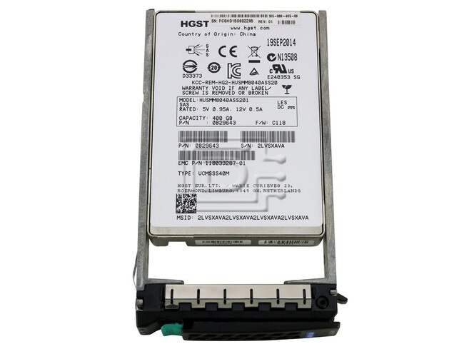 EMC 105-000-405-00 105-000-405 118033287-01 0B29643 400GB SAS SSD image 1