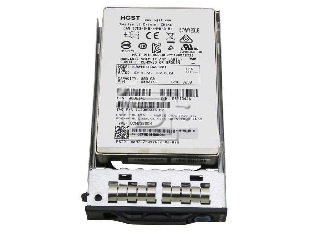 EMC 105-000-514-00 118000045-02 0B32141 EMC SAS SDD Image 1 image