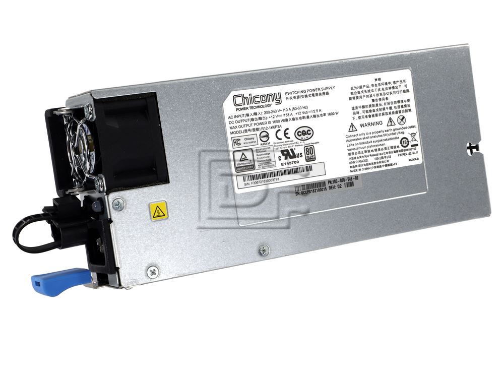 Dell 105-000-546-00 R12-1K6P2A 1600w Switching Power Supply Unit PSU Image 1 image