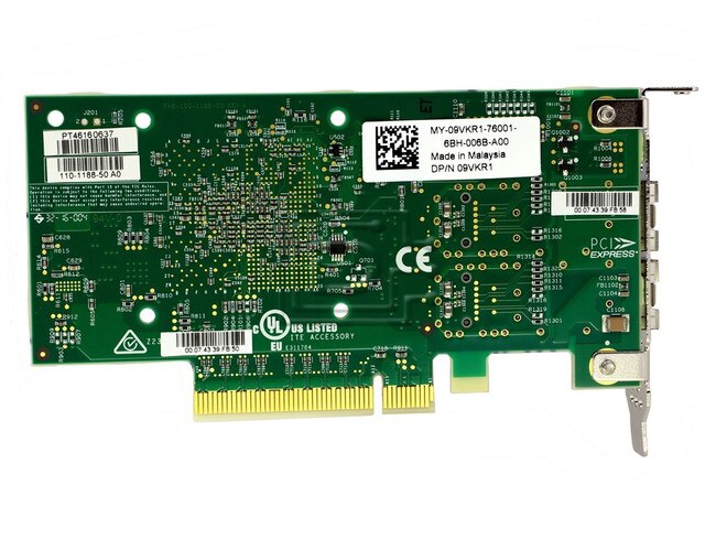 Generic 110-1188-50 9VKR1 09VKR1 110-1188-50 T520-CR PCIe Express 10GbE Intel Server Adapter Image 3 image