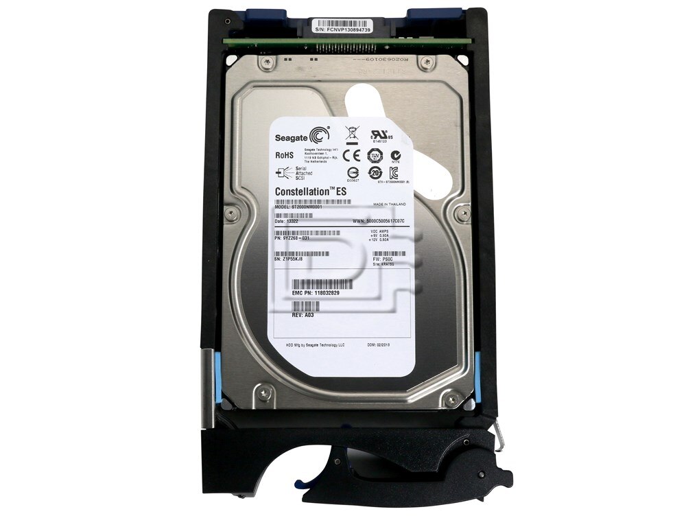 EMC 118032750 / 005049277 2TB 6Gbps 3.5in LFF SAS 7.2K Drive