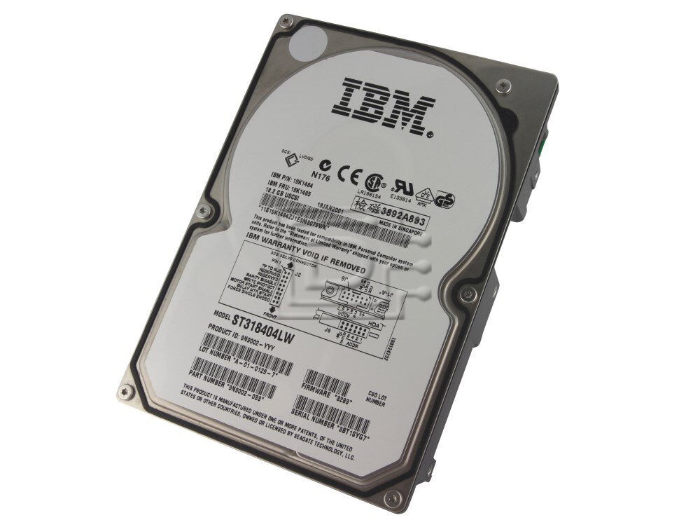 IBM 19K1484 / ST318404LW SCSI Hard Drive
