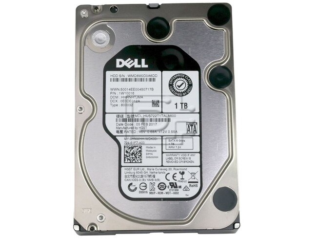 HGST 1W10016 HUS722T1TALA600 HNWHH 0HNWHH SATA Hard Drive Image 2 image