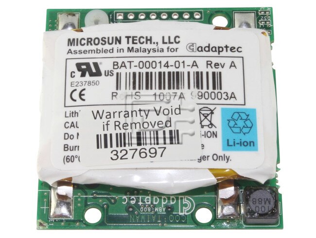 ADAPTEC 2248000-R BAT-00014-01-A Lithium Battery Pack image 1