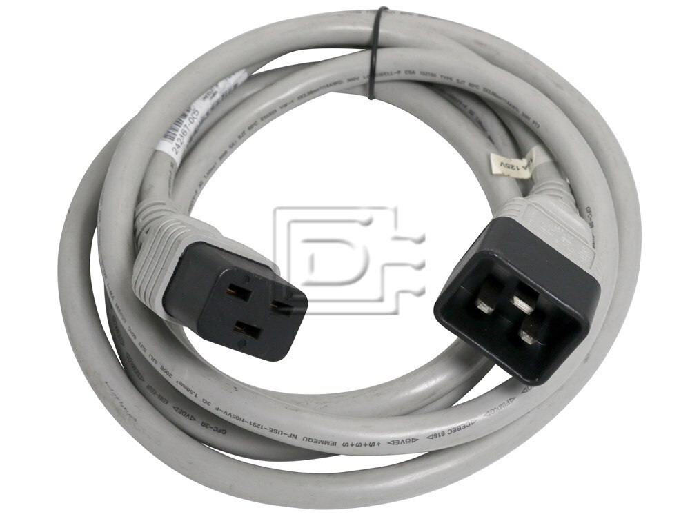 HEWLETT PACKARD 242867-005 Dell K2490 Power Cable Image 2 image