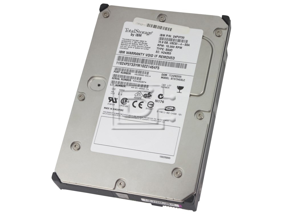 IBM 24P3733 9U8006-031 SCSI Hard Drive Image 1 image