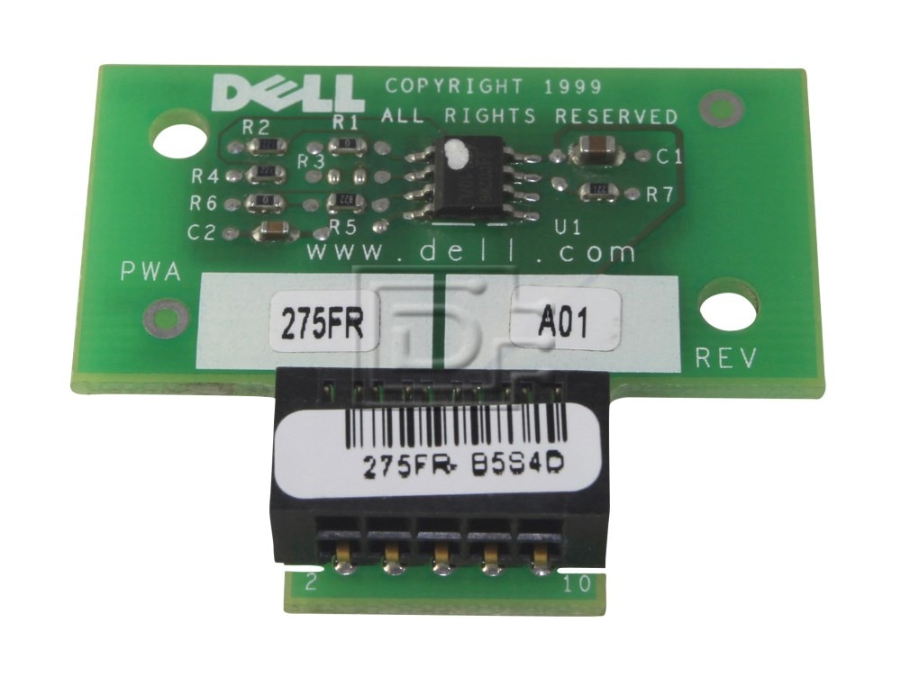 Dell PowerEdge 2500 2550 RAID Controller Key 0275FR 275FR New Pull