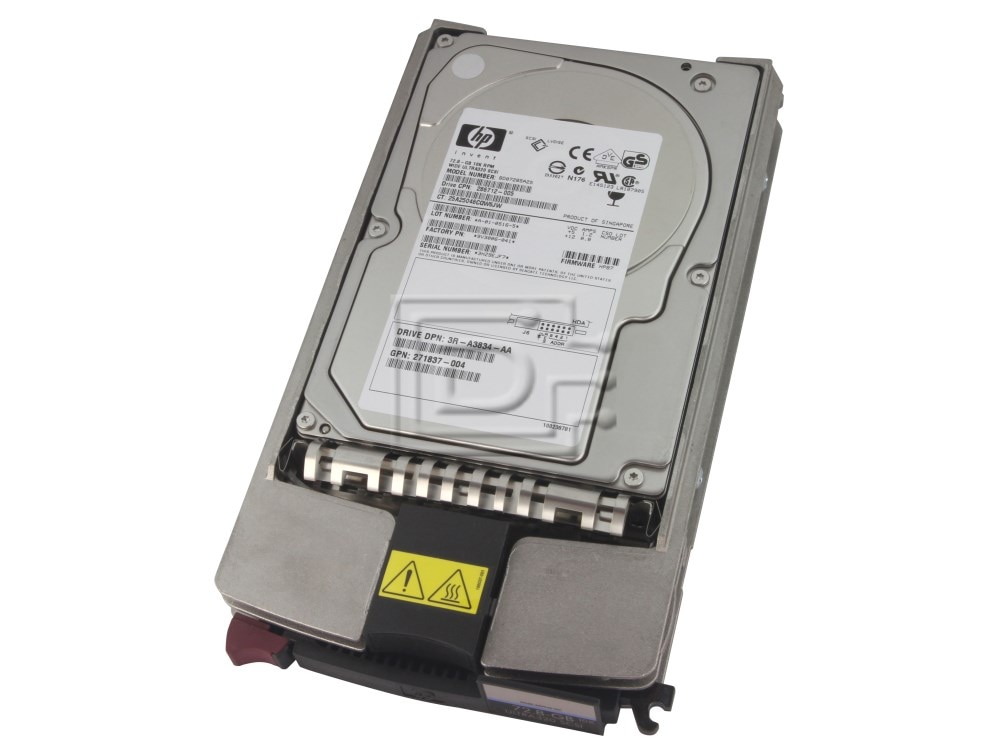 HEWLETT PACKARD 286714-B22 289042-001 BD07289BB8 365695-007 3R-A6179-AA 404670-003 BD07287B4C 356910-001 3R-A5092-AA 271837-008 286712-005 BD07285A25 3R-A3834-AA SCSI Hard Drives Image 1 image