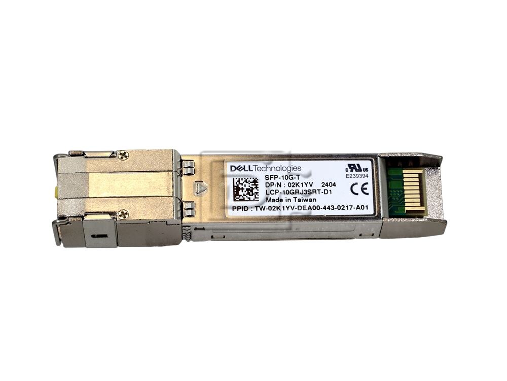 Dell 2K1YV SFP-10G-T 02K1YV SFP 10Gbps Rj45 Transceiver Module Image 2 image