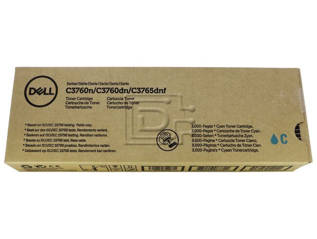 Dell 2PRFP Cyan Toner Cartridge Image 3 image