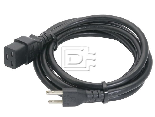 Dell 2r328 Three Prong 6ft 125v 16a Power Cable For Dell Precision 690 T7400 And Other Select Systems