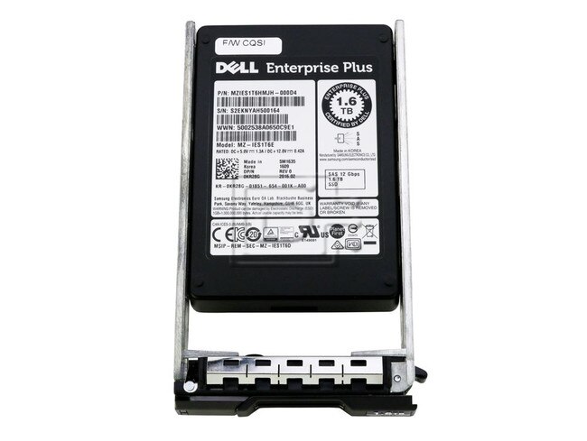 Dell 30X4C 03X4C MZIES1T6HMJH KR28G 0KR28G MZ-IES1T6E 400-AGNN Dell Compellent SC4020 1.6TB SAS SSD Image 1 image