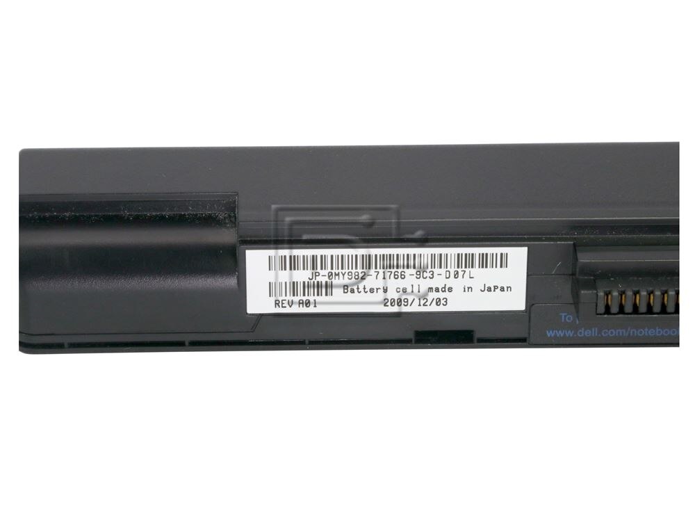 Dell 312-0306 0MY982 MY982 C6017 P6183 0P6183 Inspiron Laptop Battery Image 2 image