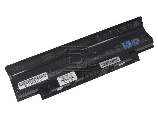 Dell 312-1201 312-0233 J1KND 04YRJH FMHC10 YXVK2 J4XDH 9TCXN 965Y7 383CW W7H3N 312-1163 Inspiron Series Laptop Battery image 2