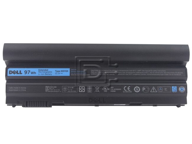 Dell 312-1325 2P2MJ 02P2MJ 5F1A5 05F1A5 0P6YD6 P6YD6 F0D4C 0F0D4C NY38W 0NY38W J7KGM 0J7KGM CRT6P 0CRT6P 9KN44 09KN44 GCJ48 GCJ48 M5Y0X 5DN1K 05DN1K Inspiron Series Laptop Battery image 1