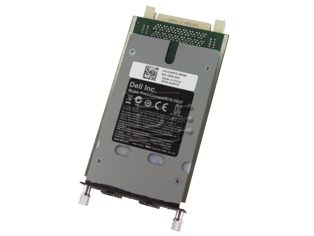 Dell 330-2467 C107D 0C107D 450-13945 U691D 0U691D Dell SFP+ PowerConnect Module Image 4 image