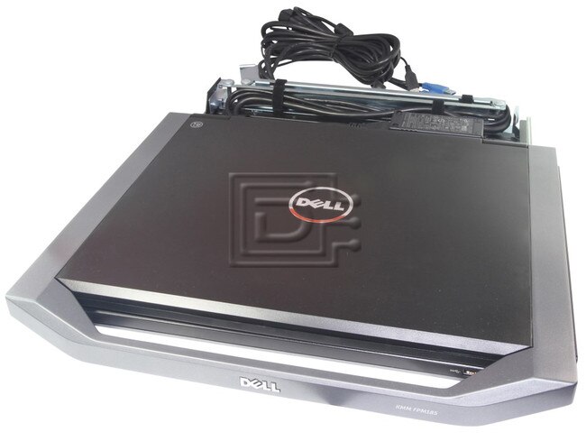 Dell 331-9439 DTP9G N6MK0 C0NNT H8GK0 FPM185 DKMMLED185-G01 4HMHF MTFTH Dell 331-9439 KMM LED Console Module with 18.5" Display image 1