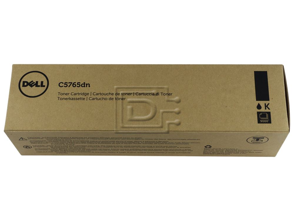 Dell 332-2114 NW88H 0NW88H 4DKY8 04DKY8 Black Toner Cartridge Image 4 image