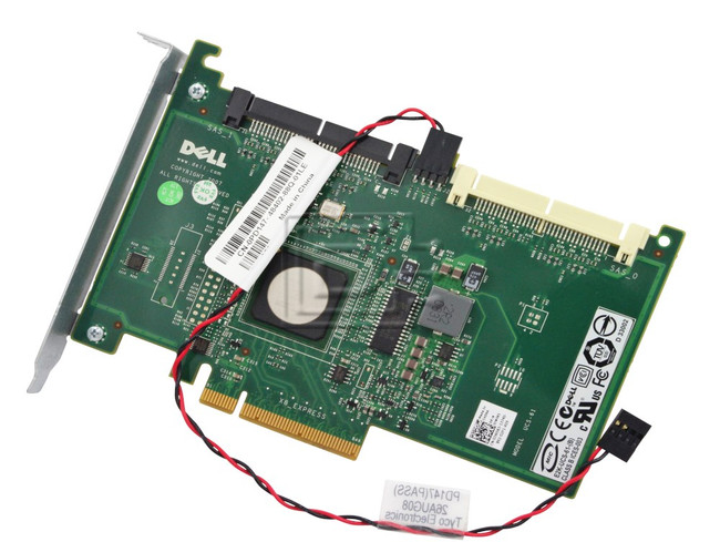 Dell 341-5793 0XN847 XN847 0JW063 JW063 SAS / Serial Attached SCSI RAID Controller Card image 