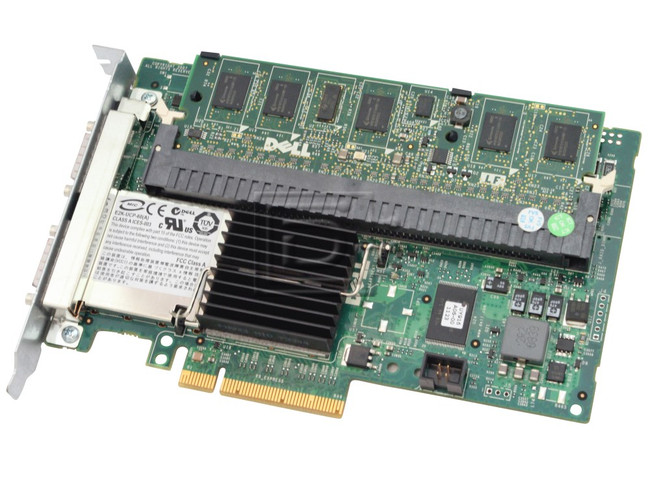 Dell 341-5898 F989F 0F989F PR174 0PR174 SAS / Serial Attached SCSI RAID Controller Card image 1