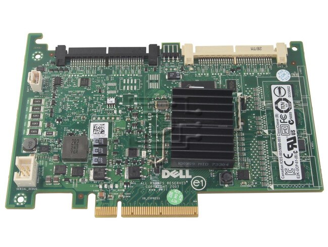 Dell 341-5900 WX636 0WX636 T774H T954J SAS / Serial Attached SCSI RAID Controller Card image 1