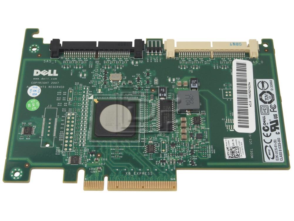 Dell 341-9536 YK838 0YK838 DX481 0DX481 SAS / Serial Attached SCSI RAID Controller Card Image 1 image