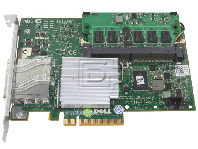 Dell 342-1193 NH118 0NH118 N743J 0N743J 71N7N 071N7N 87V49 087V49 D90PG 0D90PG SAS / Serial Attached SCSI RAID Controller Card image 1