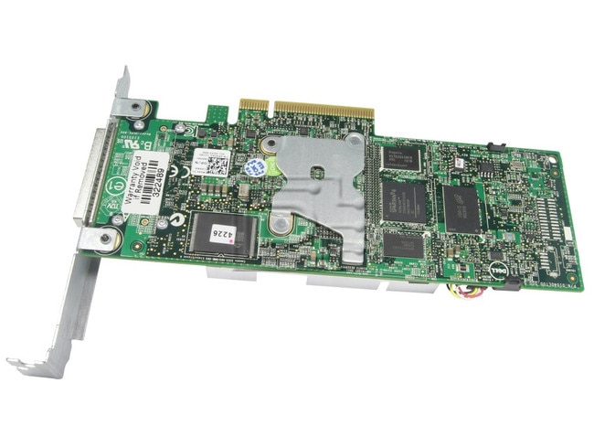 Dell 342-3537 YCFJ3 0YCFJ3 KKFKC 0KKFKC NDD93 0NDD93 VV648 0VV648 Y8W2Y, 0Y8W2Y SAS / Serial Attached SCSI RAID Controller Card YCFJ3 0YCFJ3 KKFKC 0KKFKC Image 1 image