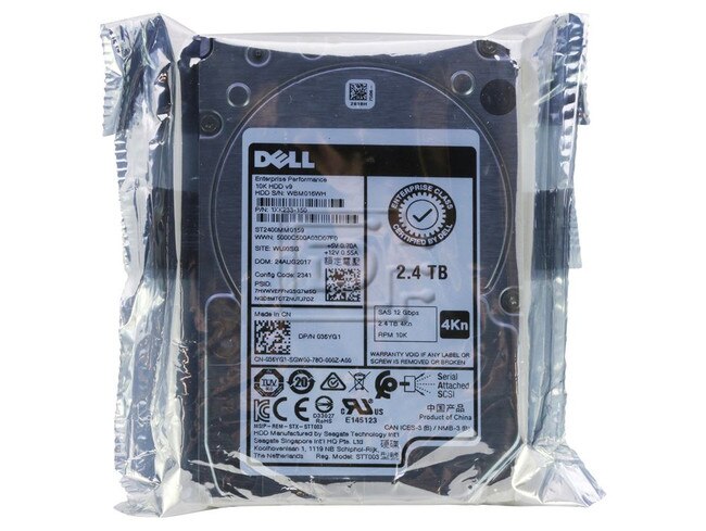 Seagate 36YG1 036YG1 1XK233-150 SAS Hybrid Hard Drive Image 1 image