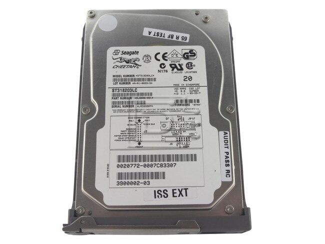 SUN MICROSYSTEMS 390-0002 SCSI Hard Drive Image 1 image