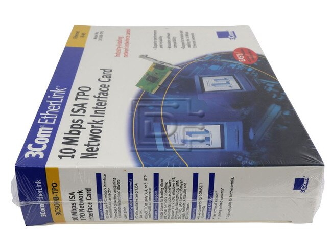 3COM 3C509B-TPO 3C509B-TPO 3C509BTPO Ethernet Adapter / NIC image 3