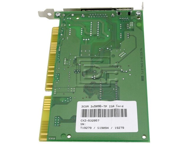 3COM 3C509B-TP 3C509B-TPO 3C509BTPO 3C509BTP Ethernet Adapter / NIC Image 3 image