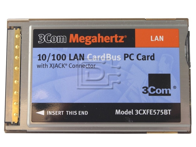 3COM 3CXFE575BT PCMCIA LAN Adapter image 1