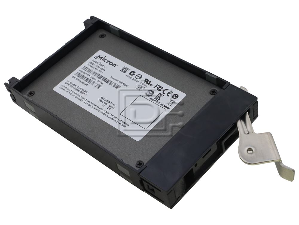 Micron 403-0087-01 MTFDDAC200SAL SATA Solid State Drive Image 3 image