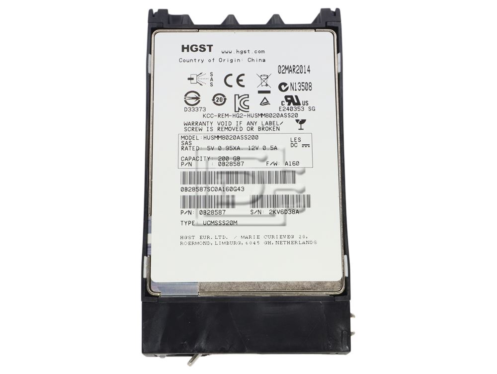EMC 403-0130-01 0B28587 SAS Solid State drive Image 1 image