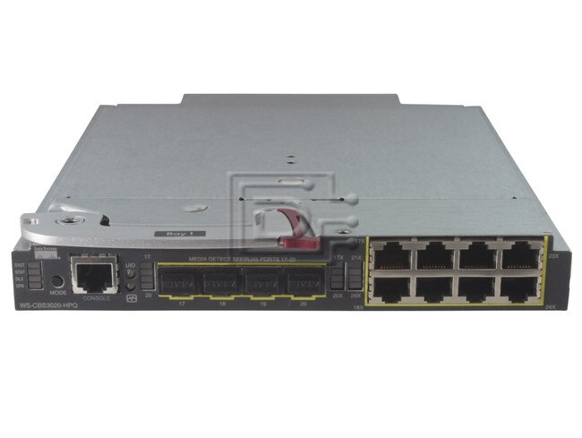 HEWLETT PACKARD 410916-B21 WS-CBS3020-HPQ Blade Switch Module image 2