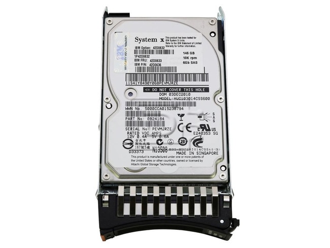 IBM 42D0632 42D0633 42D0636 SCSI Hard Drive Image 1 image