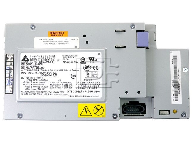 IBM 43X3284 DPS-900BB-A 43X3283 IBM Power Supply image 4