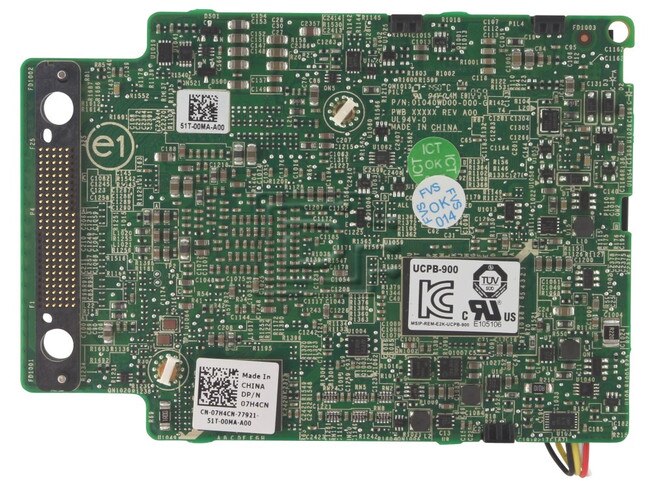 Dell 463-0704 405-AAEK 7H4CN 07H4CN 405-AAQX Mini Mono RAID Controller image 2