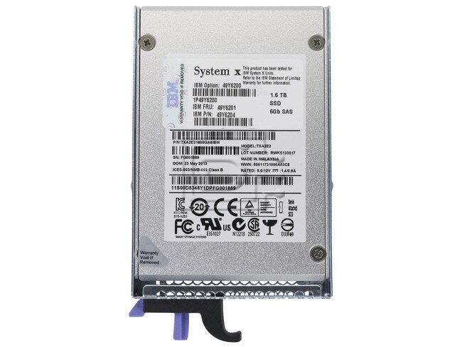 IBM 49Y6200 49Y6201 SAS Solid State Drive Image 2 image