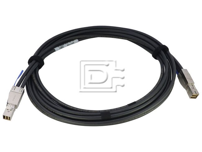 Dell 52X5M 052X5M mini SAS SFF 8644 cable assembly Image 1 image