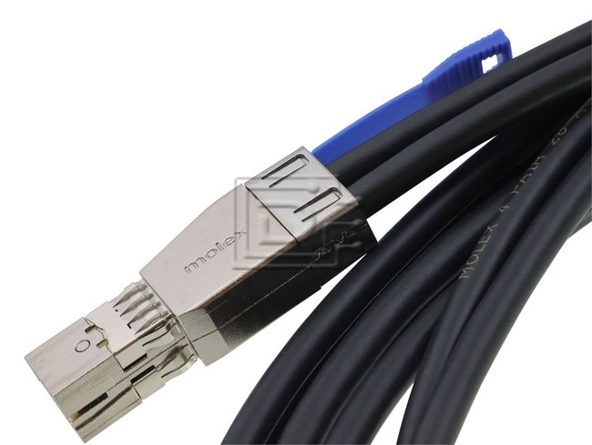 Dell 52X5M 052X5M mini SAS SFF 8644 cable assembly Image 3 image