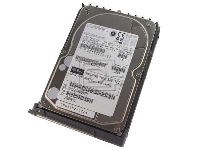 SUN MICROSYSTEMS 540-6289 MAP3735NSUN72G 390-0157 540-5563 XTA-3310-73GB-10K SCSI hard drive Kit Sun image 1