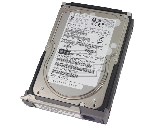 SUN MICROSYSTEMS 540-6343 540-6343-01 390-0182 Fiber Fibre hard drive image 1