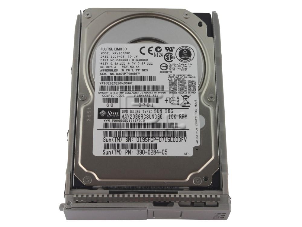 SUN MICROSYSTEMS 540-6610 390-0284 MAY2036RC 390-0284-05 SAS hard drive Image 1 image