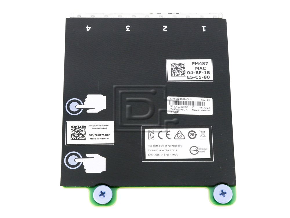 Dell 540-BBBW FM487 0FM487 Network Daughter Adapter NIC Image 4 image