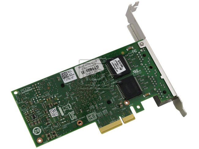 Dell 540-BBDS 540-BBDD 0X8DHT X8DHT 0KM1M1 KM1M1 00NWK2 0NKW2 540-11358 Quad Port Gigabit Ethernet Adapter / NIC image 2