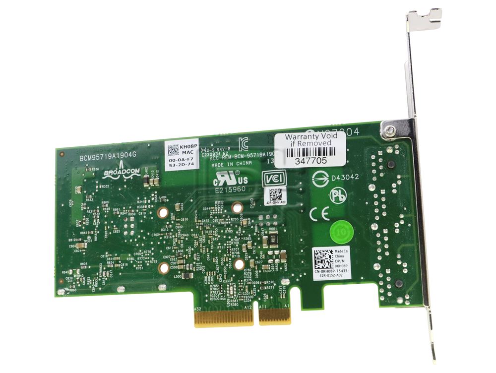 Dell 540-BBGX XF9VF 0XF9VF 430-4416 KH08P 0KH08P 430-4425 Ethernet Network Adapter Image 2 image